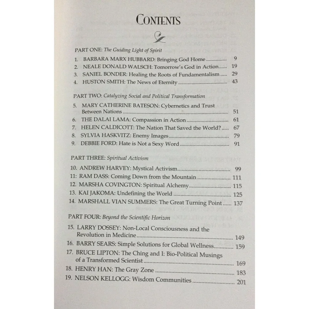 Healing Our Planet, Healing Our Selves: The Power of Change Within Book NEW #141